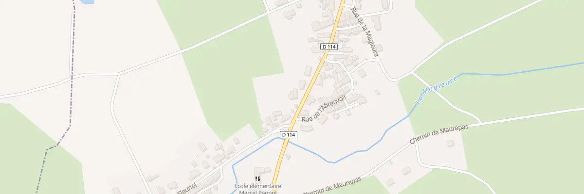 Plan du 63 Rue Louis Ganne à Domérat