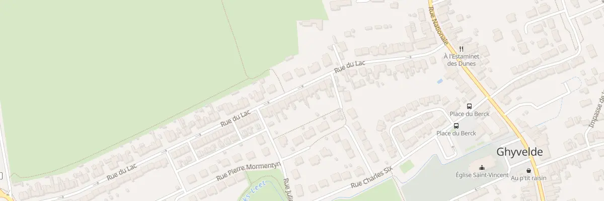 Plan du 29 Rue du Lac à Ghyvelde