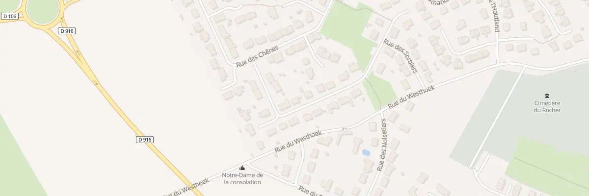 Plan du 7 Rue des Chataigniers à Hazebrouck