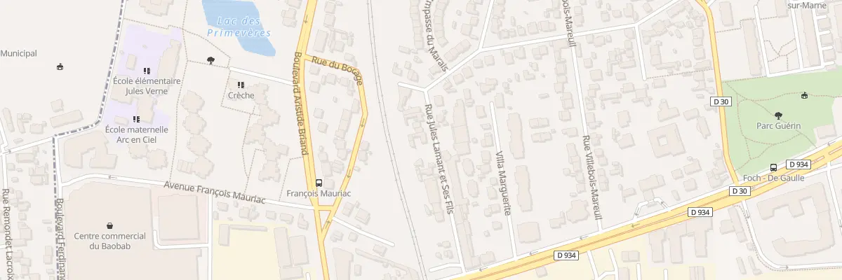 Plan du 23 Rue J Lamant et Fils à Neuilly-sur-Marne