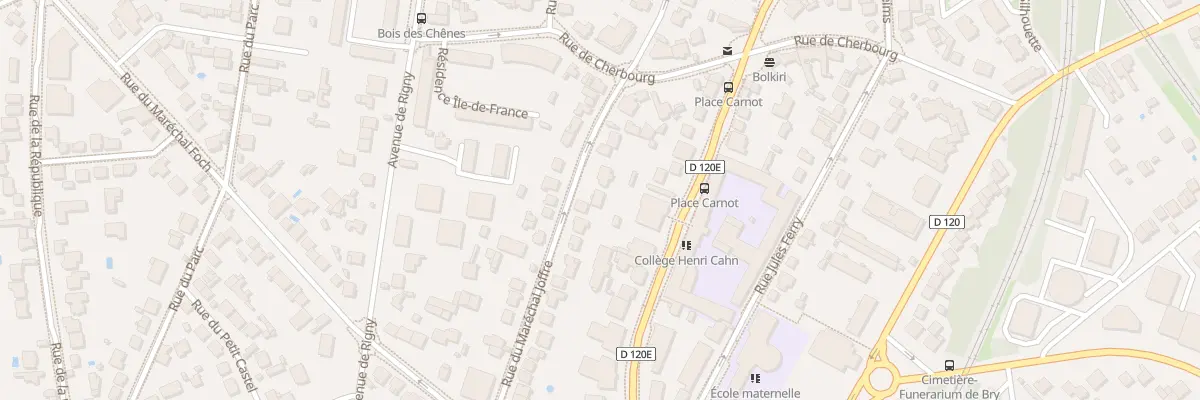 Plan du 20 Rue du Mal Joffre à Bry-sur-Marne