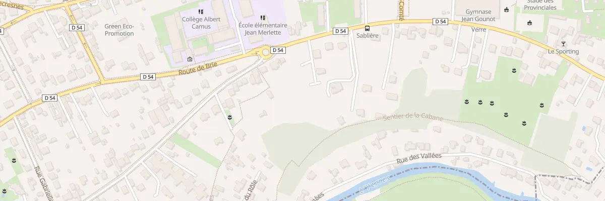 Plan du 98 Rue de Mandres à Brunoy