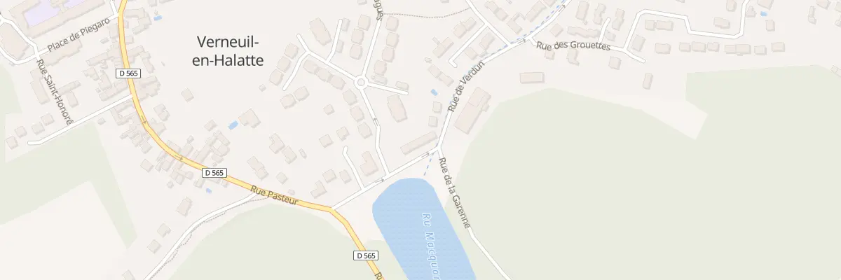 Plan du 38 Rue de Verdun à Verneuil-en-Halatte