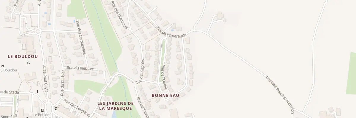 Plan du 13 Rue de l’Ambre à Druelle Balsac