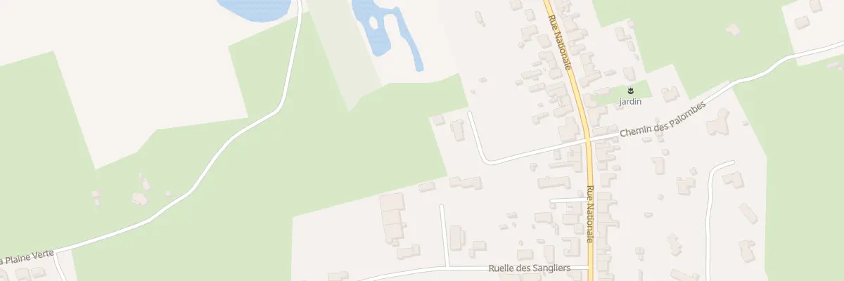 Plan du 36 Rue Nationale Ghyvelde à Ghyvelde