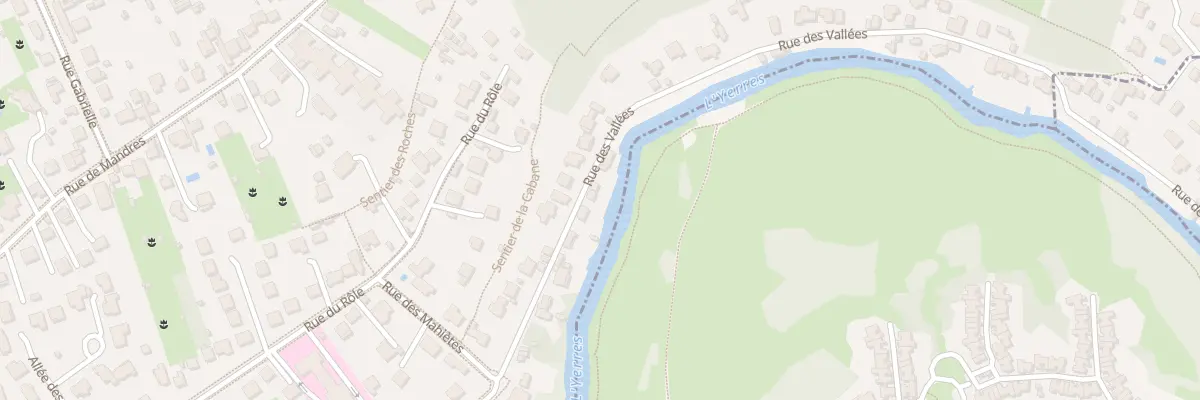 Plan du 72 Rue des Vallées à Brunoy