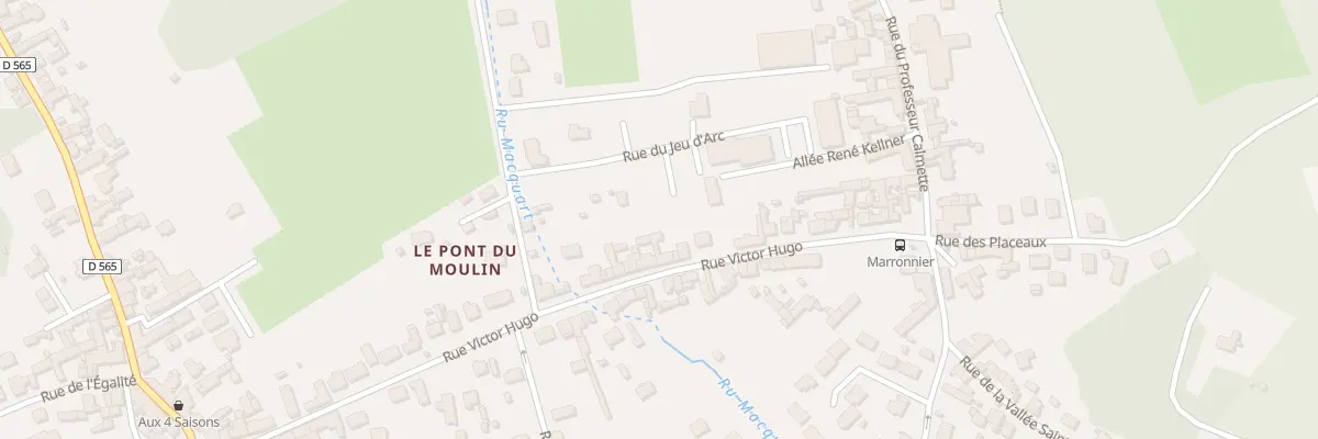 Plan du 37 Rue Victor Hugo à Verneuil-en-Halatte
