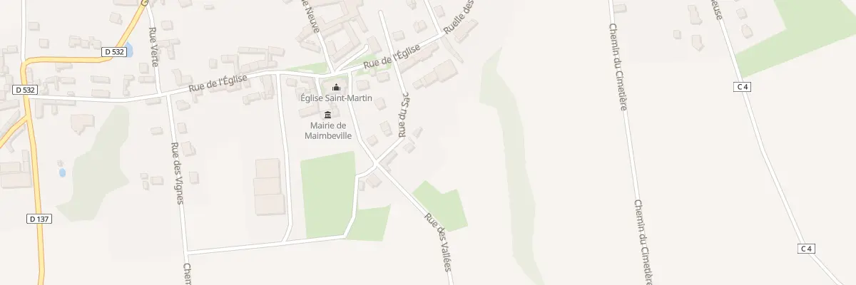 Plan du 6 Rue du Sac à Maimbeville