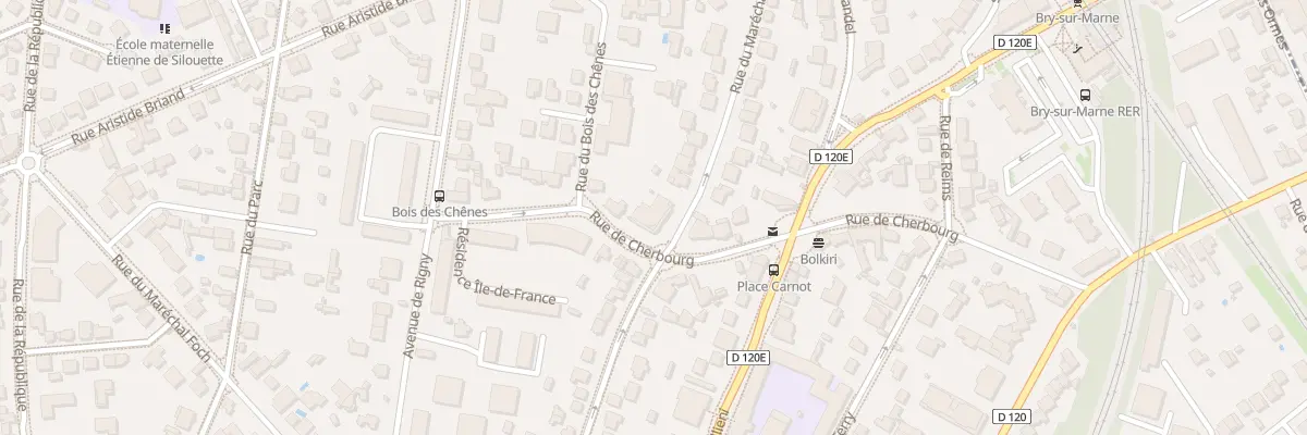 Plan du 39 Rue du Mal Joffre à Bry-sur-Marne