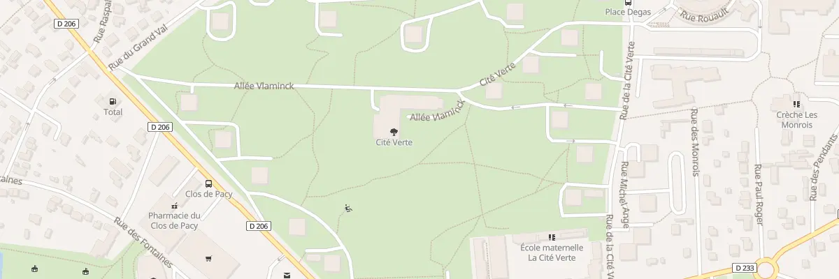 Plan du 5 All Vlaminck à Sucy-en-Brie