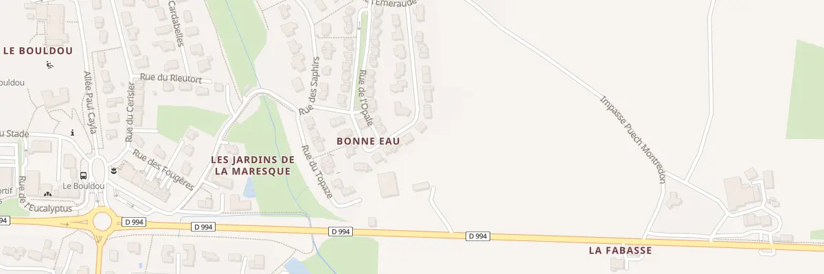 Plan du 16 Rue de l’Ambre à Druelle Balsac