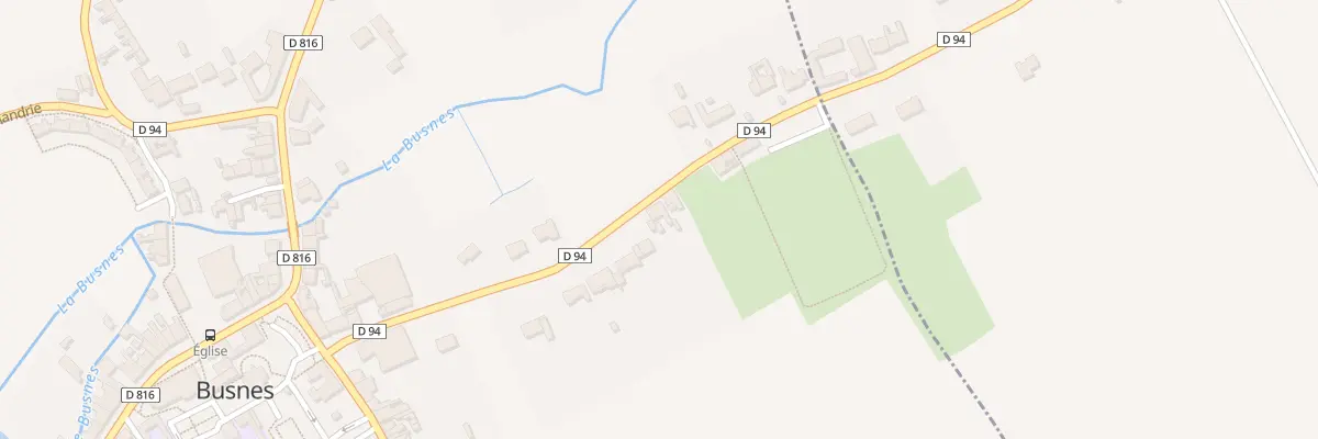Plan du 248 Rue Delalleau à Busnes