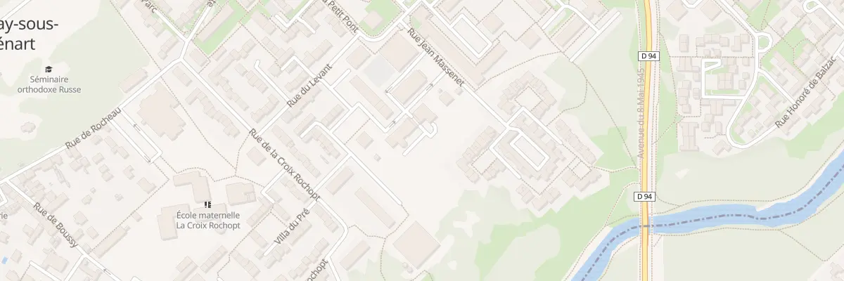 Plan du 4 Rue Georges Bizet à Épinay-sous-Sénart