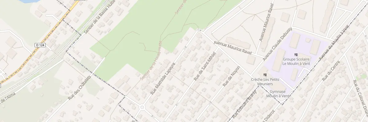 Plan du 50 Rue Mathilde Lapeyre à Chennevières-sur-Marne