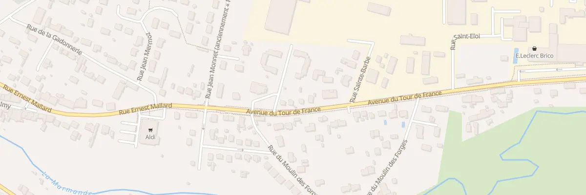 Plan du 151 Rue Ernest Mallard à Saint-Amand-Montrond