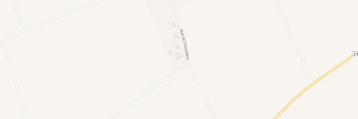 Plan du 17 Rue du Trocadéro à Burcy