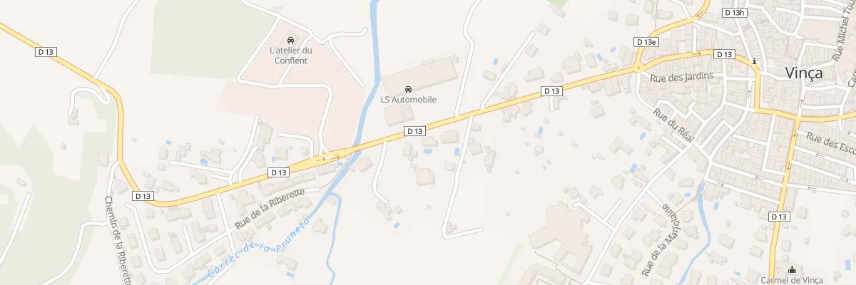 Plan du 125 Av General de Gaulle à Vinça