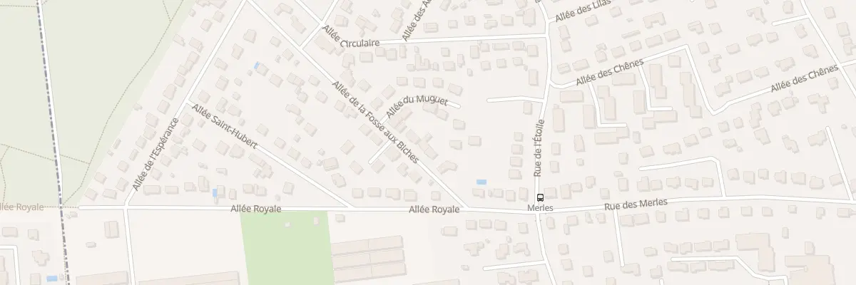 Plan du 8 All La Fosse aux Biches à Villecresnes