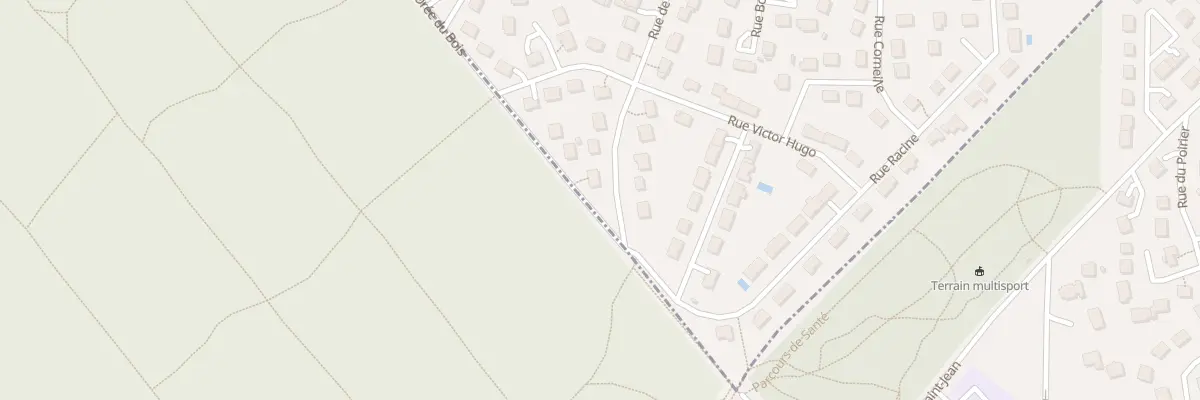 Plan du 41 Rue de l’Orée du Bois à Orry-la-Ville