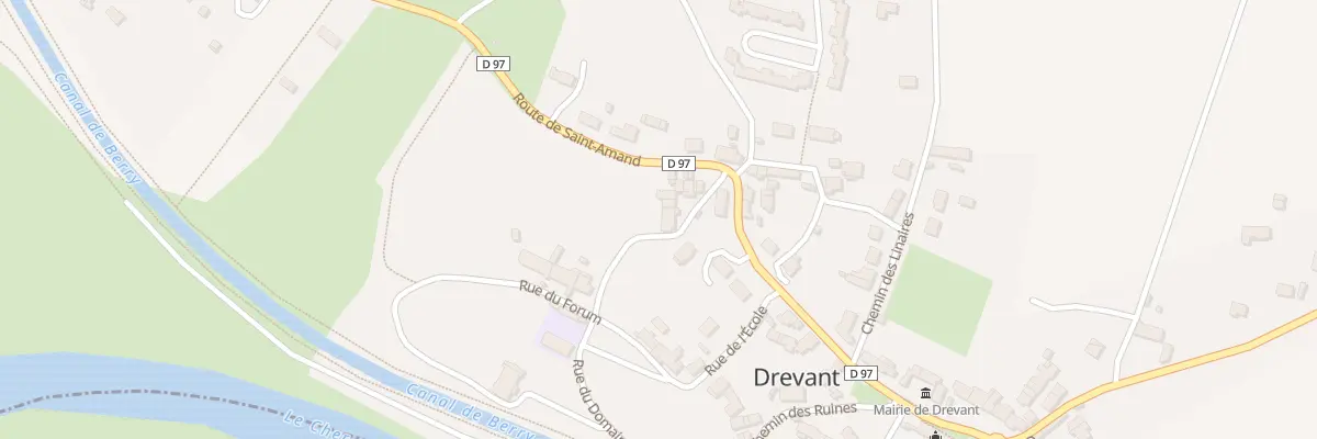 Plan du 4 Rue du Domaine à Drevant
