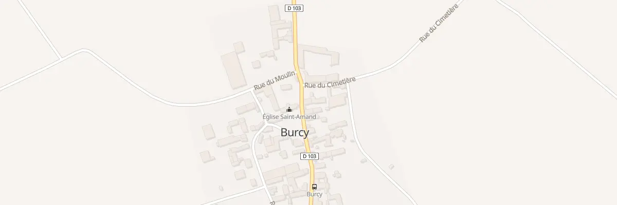 Plan du 41 Gr Grande Rue à Burcy