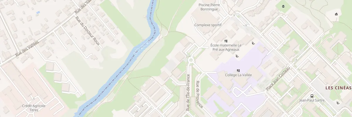 Plan du 2 Rue d’Alsace Lorraine à Épinay-sous-Sénart