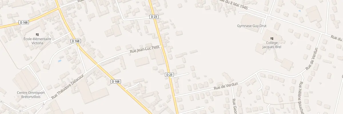 Plan du 107B Rue de Montdidier à Villers-Bretonneux