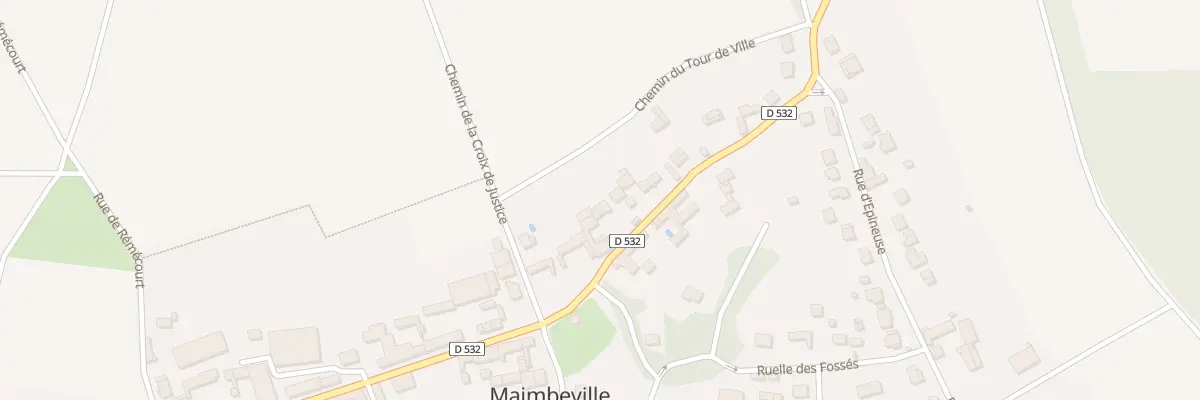 Plan du 7 Rue de l’Ormaie à Maimbeville