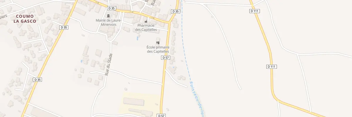 Plan du 6 Av d’Aigues Vives au Ruchol à Laure-Minervois