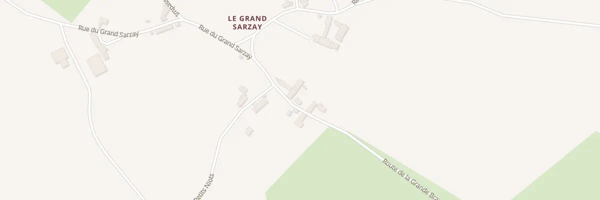 Plan du 455 Rue du Grand Sarzay à Meillant