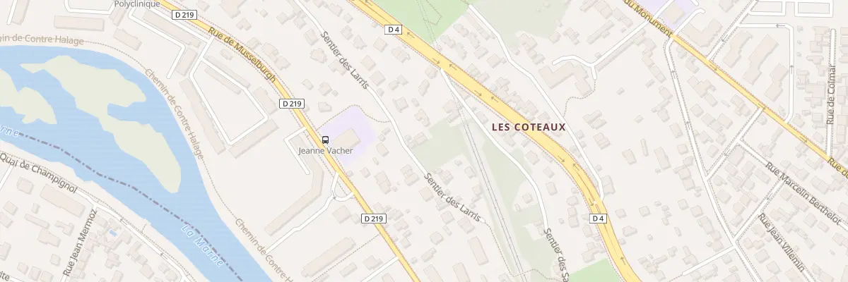 Plan du 35 Sen des Larris à Champigny-sur-Marne