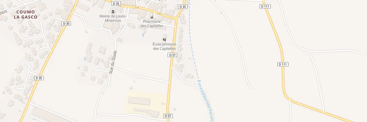 Plan du 41 Le Village à Laure-Minervois