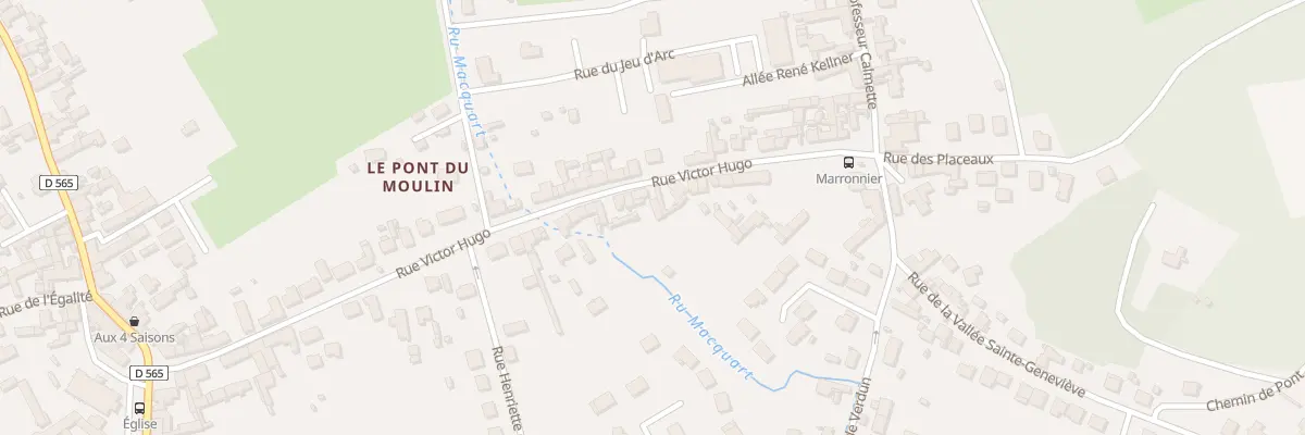 Plan du 42 Rue Victor Hugo à Verneuil-en-Halatte