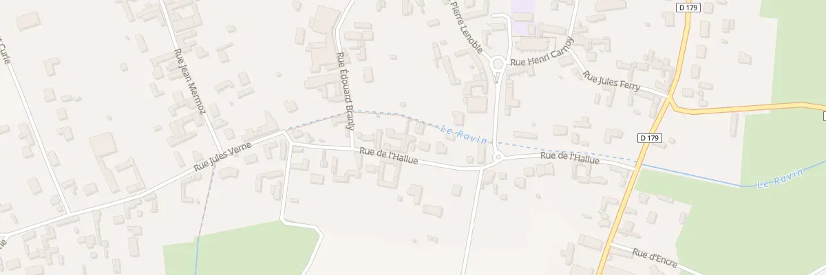 Plan du 6 Rue de l’Hallue à Warloy-Baillon