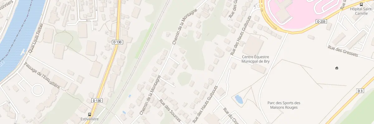 Plan du 73 Che de la Montagne à Bry-sur-Marne