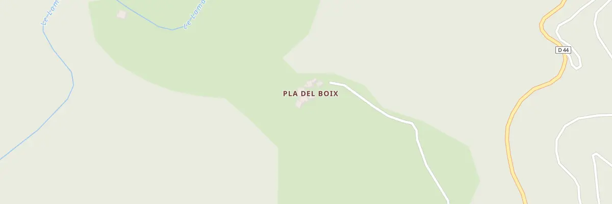 Plan du 15 Al Pla Del Bouix à Lamanère