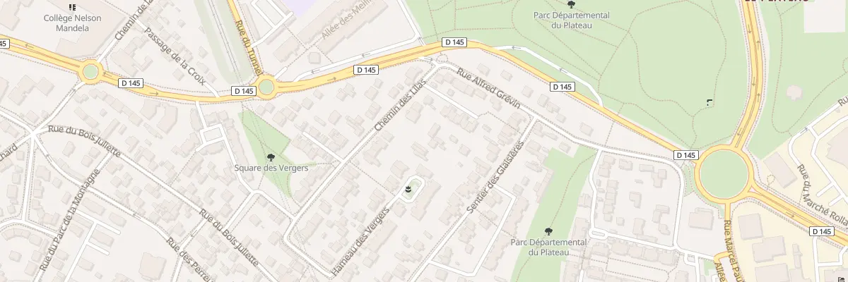 Plan du 42 Che des Lilas à Champigny-sur-Marne