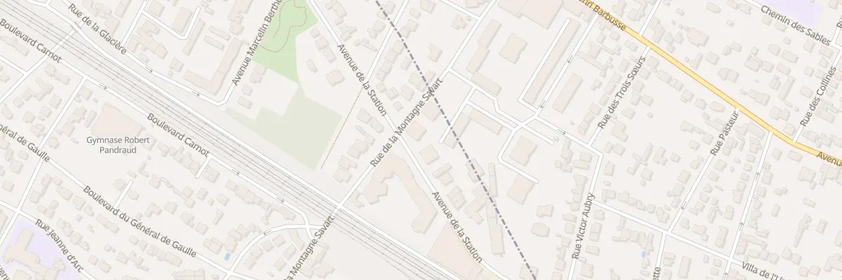 Plan du 52 Rue de la Montagne Savart à Villemomble