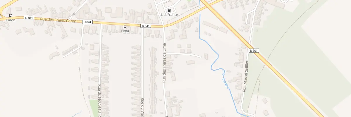 Plan du 25 Rue des Frères de Lima à Divion