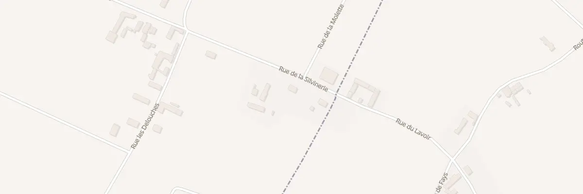 Plan du 2B La Silvinerie à Lorcy