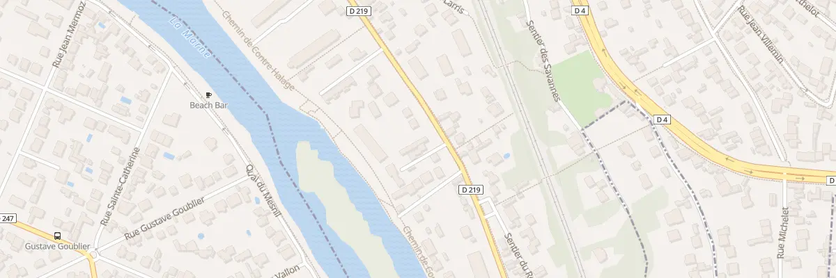 Plan du 104B Rue de Musselburgh à Champigny-sur-Marne