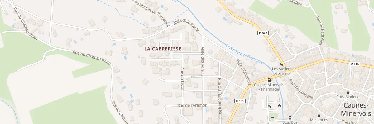 Plan du 9 Cité La Cabrerisse à Caunes-Minervois