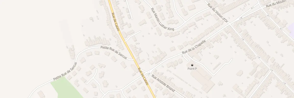 Plan du 210 Rue de Calais à Hazebrouck