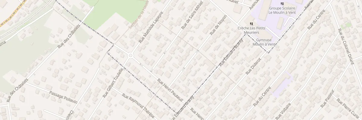 Plan du 9 Rue de Noyon à Chennevières-sur-Marne
