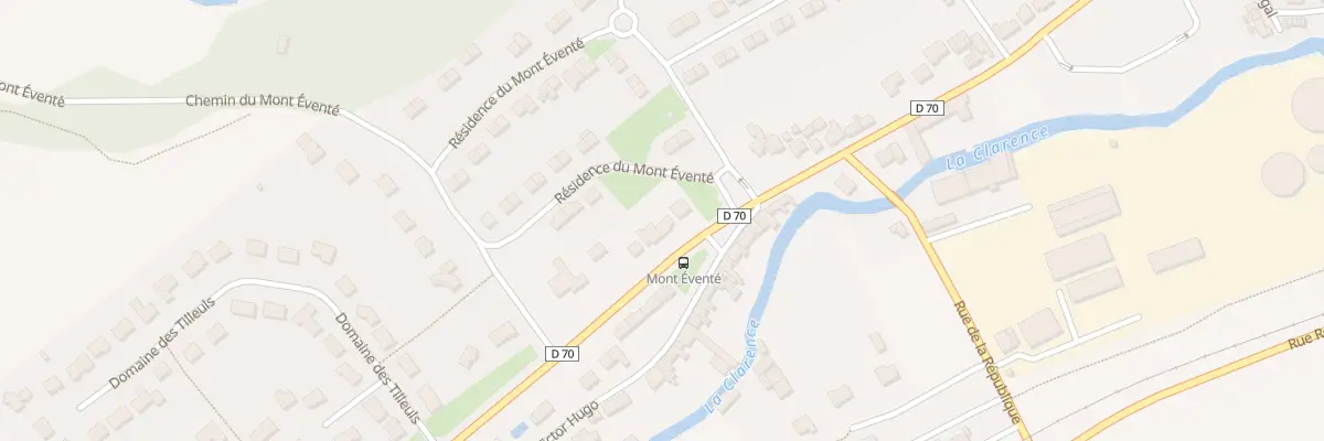 Plan du 2 Res du Mont Evente à Lapugnoy