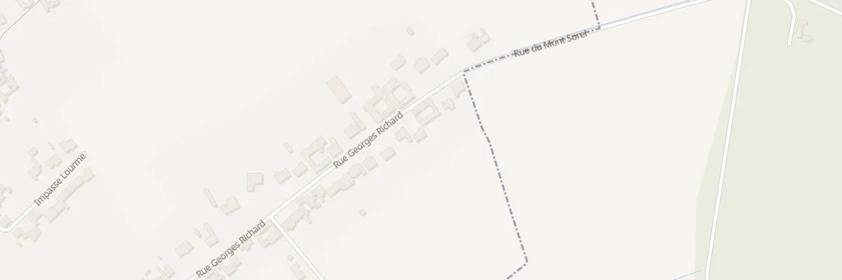 Plan du 68 Rue Georges Richard à Allouagne