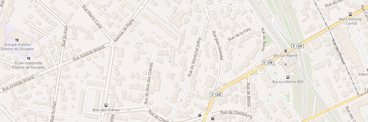 Plan du 53 Rue du Mal Joffre à Bry-sur-Marne