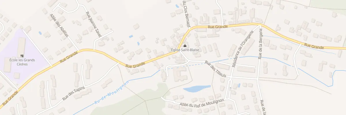 Plan du 667 Rue Grande à Saint-Fargeau-Ponthierry