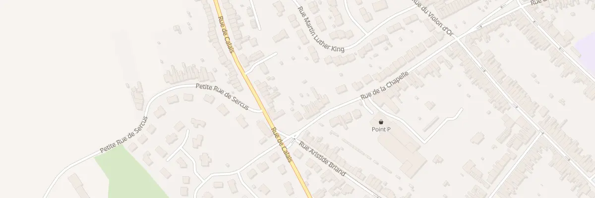 Plan du 112 Rue de la Chapelle à Hazebrouck