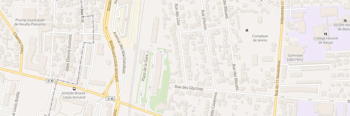 Plan du 7 Rue des Lilas à Neuilly-sur-Marne